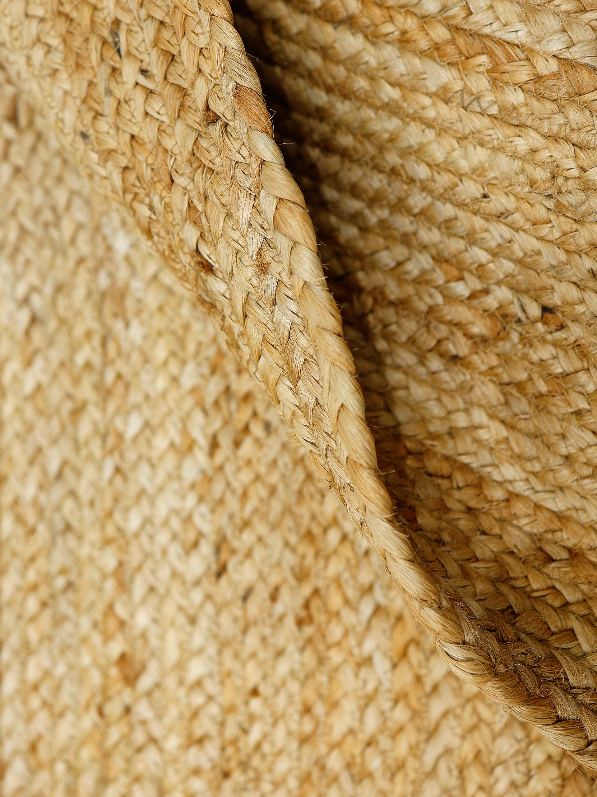 Juteteppich Alia Hellbraun