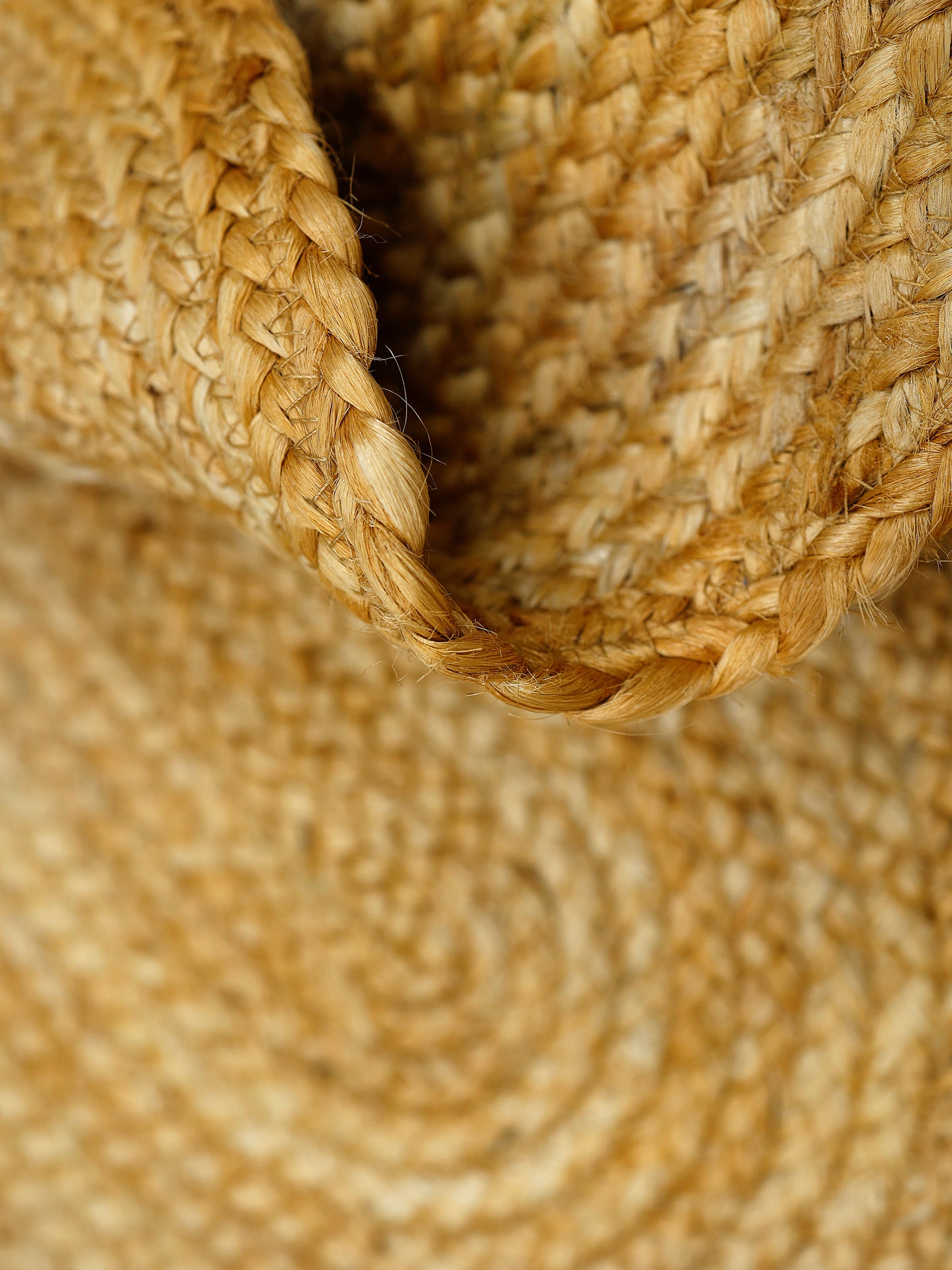 Juteteppich Alia Hellbraun