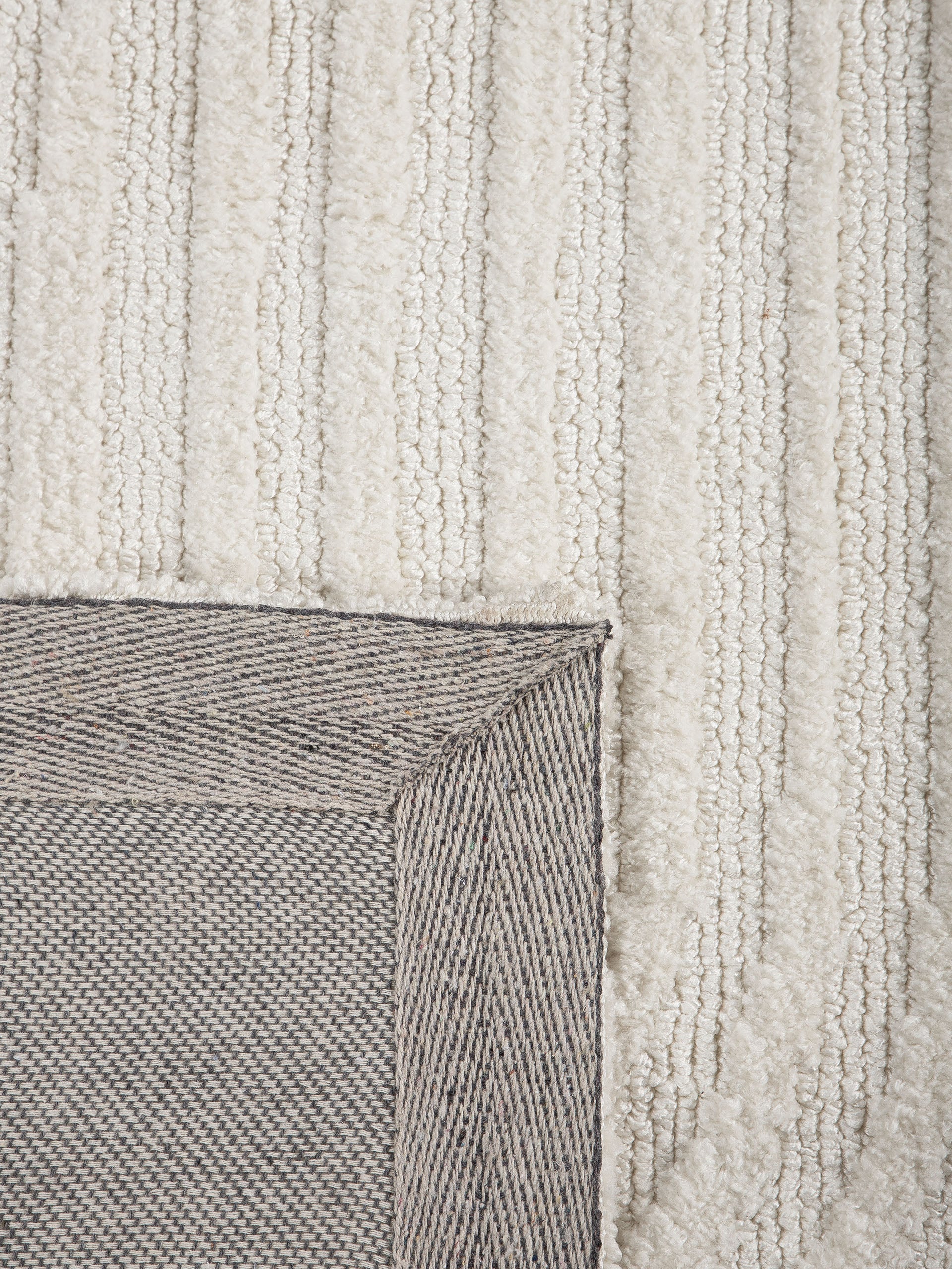 Teppich Holly Rund Creme