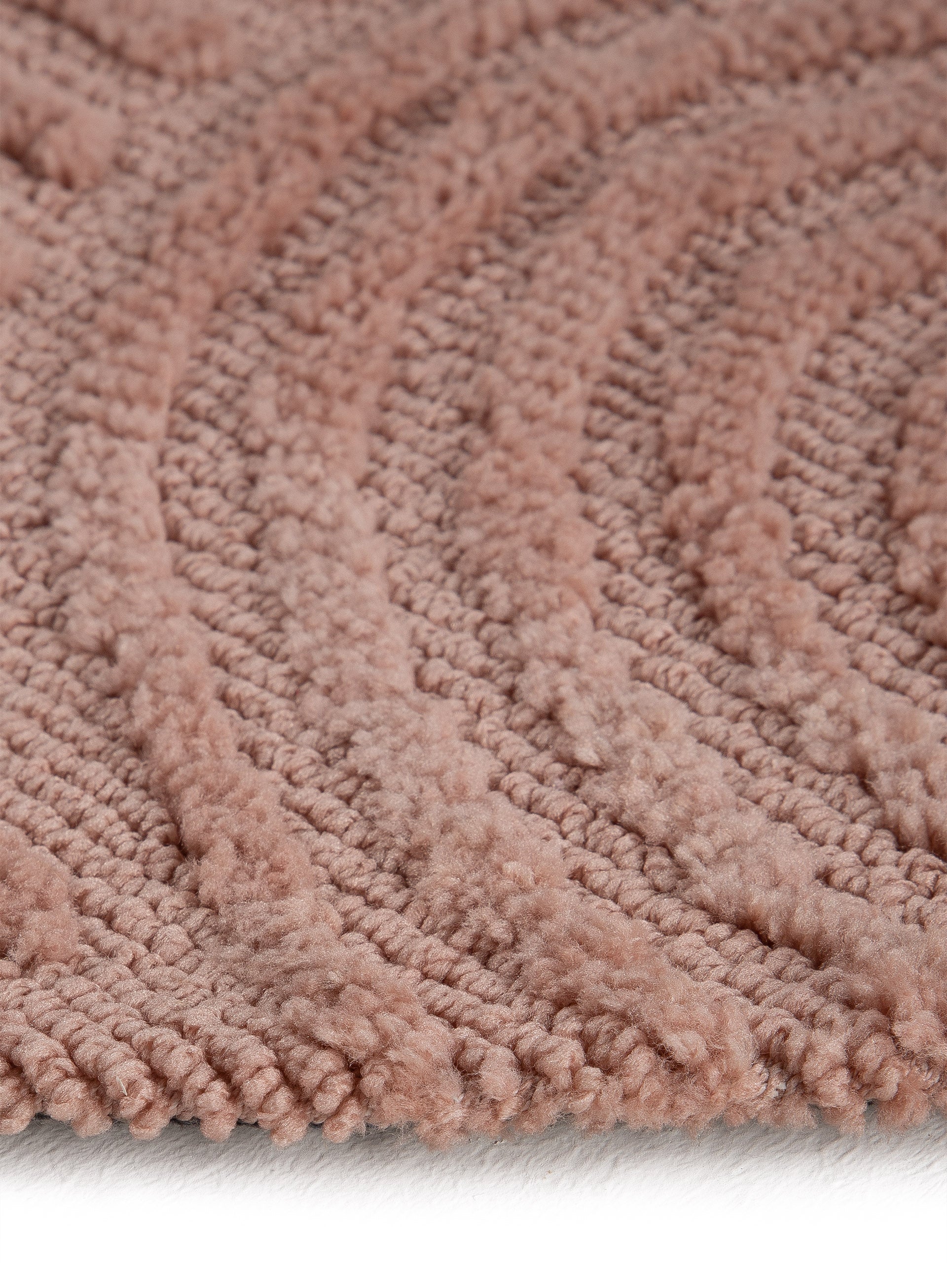 Teppich Holly Rund Peach