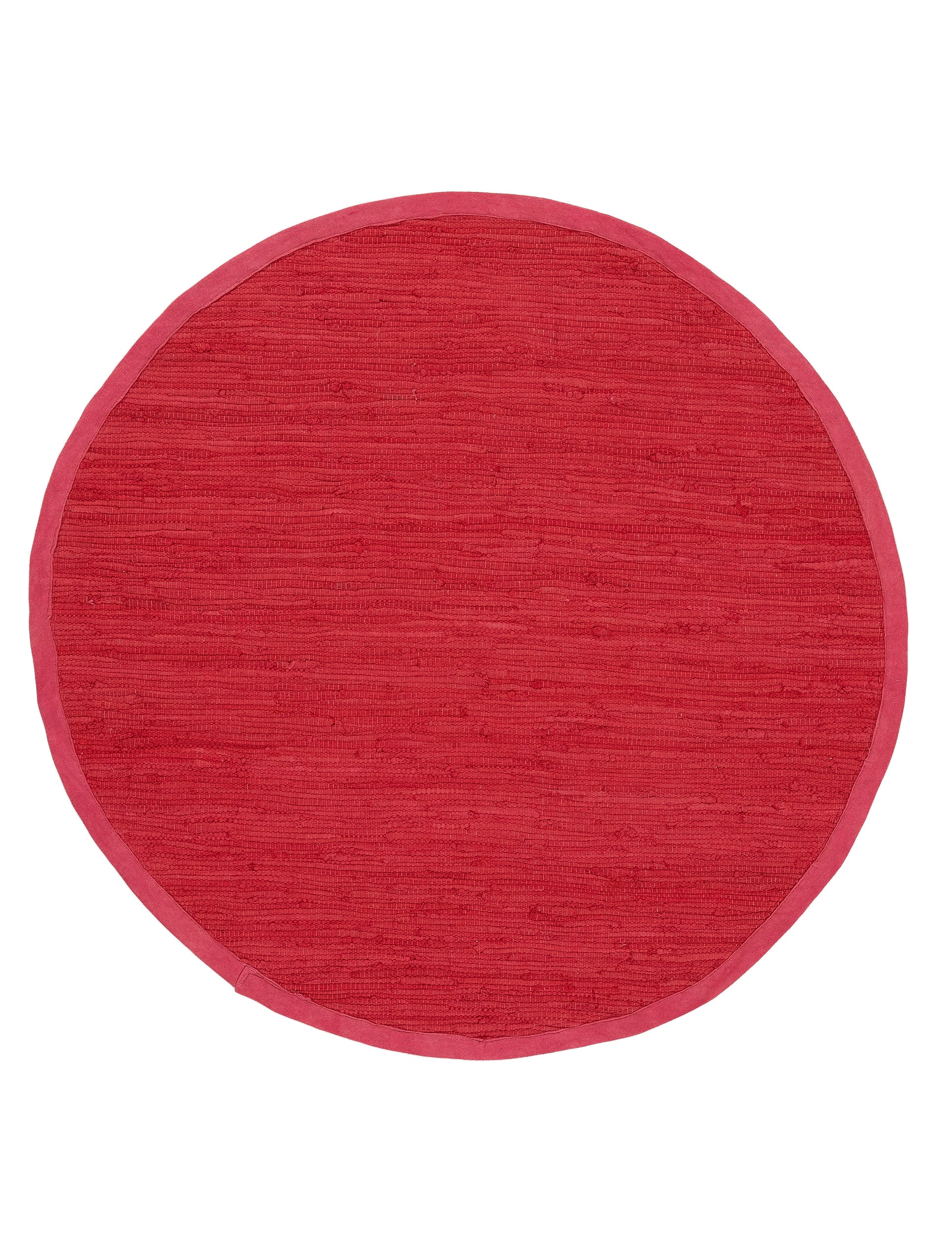 Kelim Chindi Uni Rund in rot