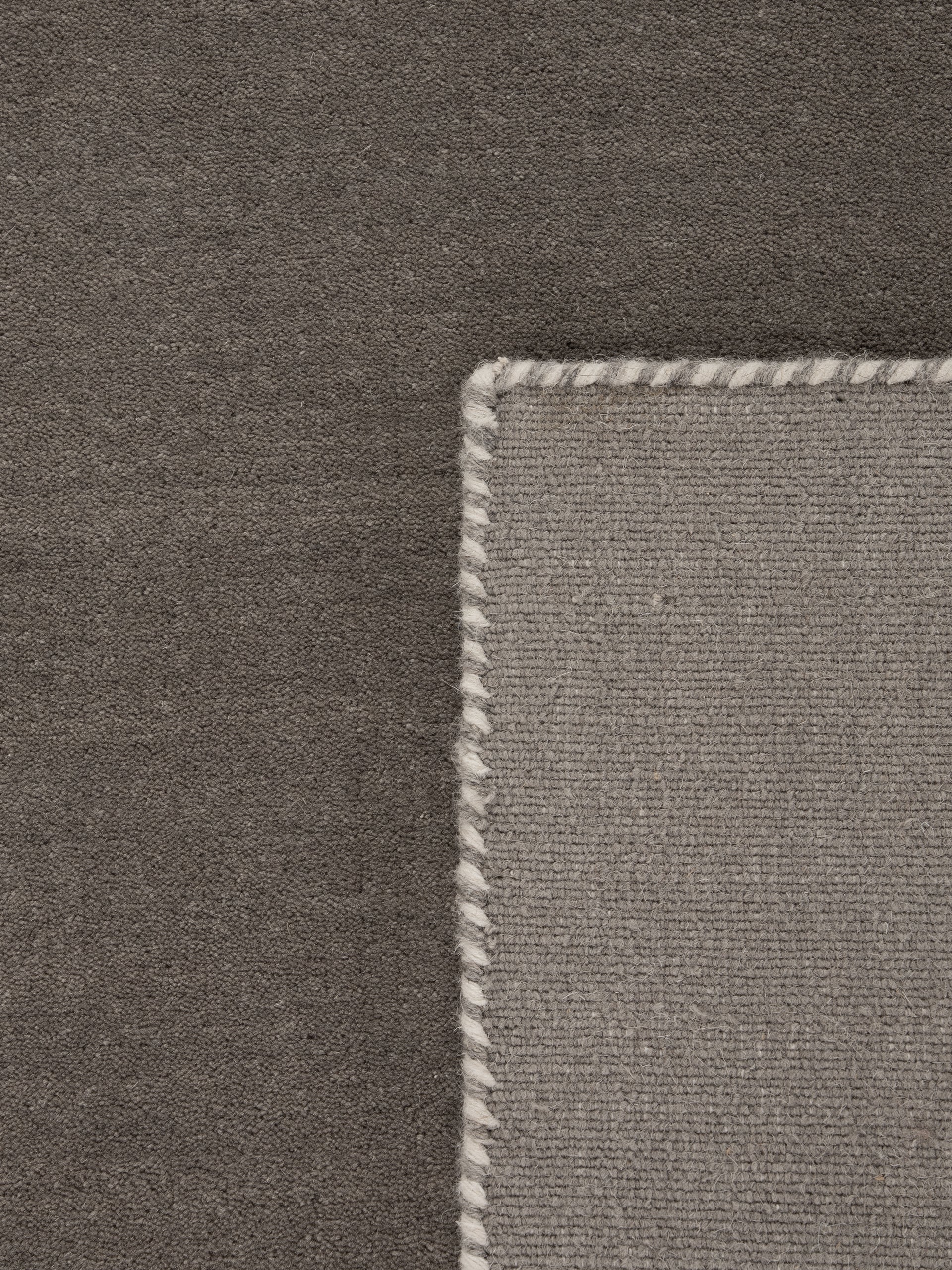 Wollteppich Gabbeh Lola Grau aus Wolle