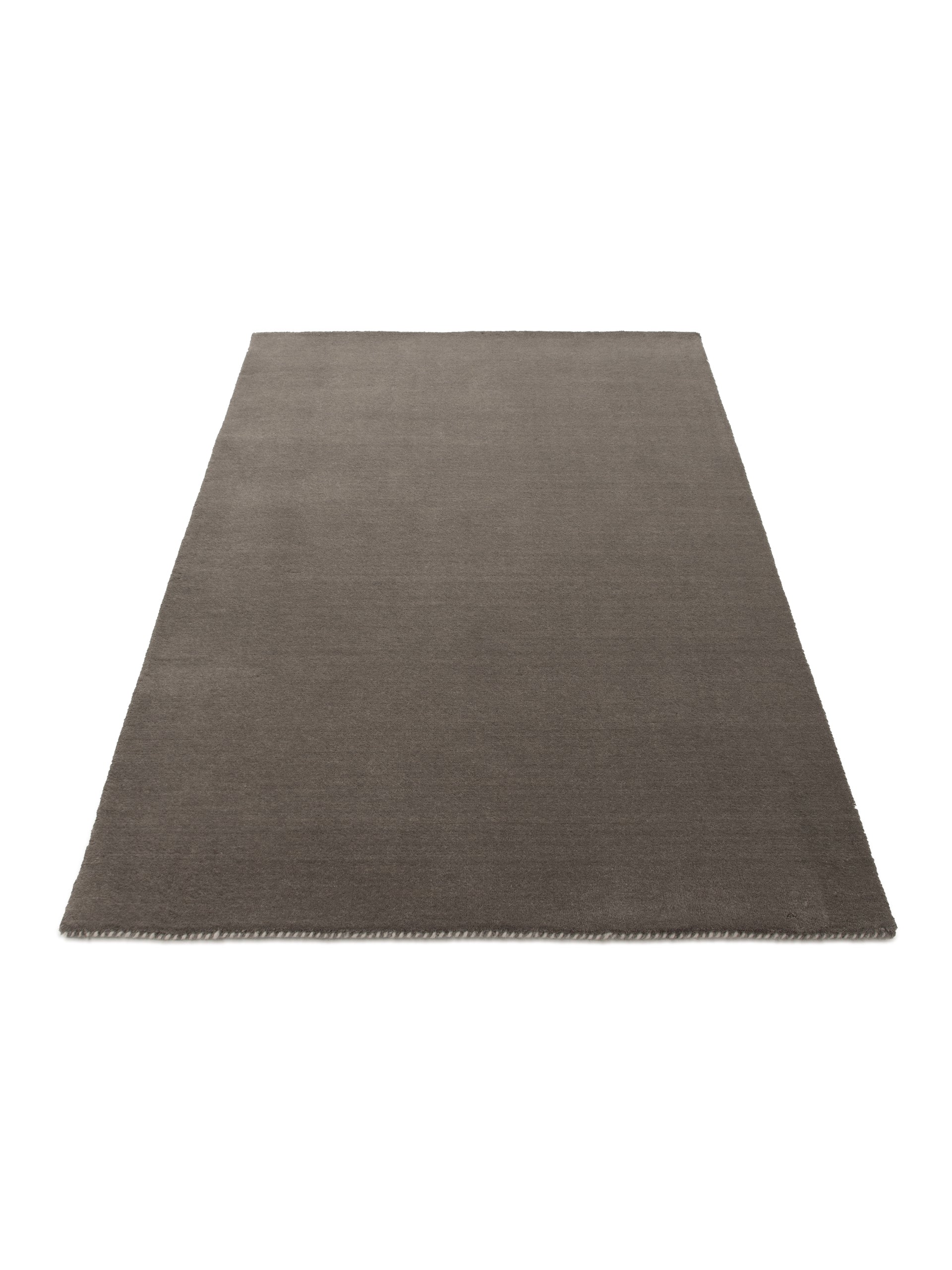 Wollteppich Gabbeh Lola Grau aus Wolle