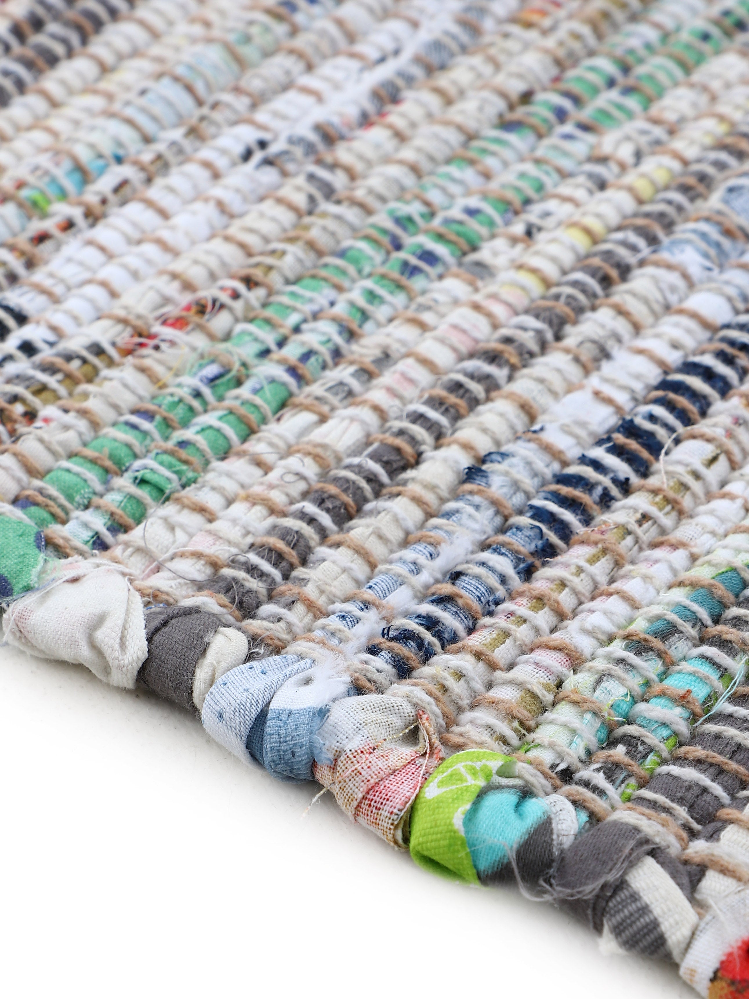 Kelim Chindi Beige in beige