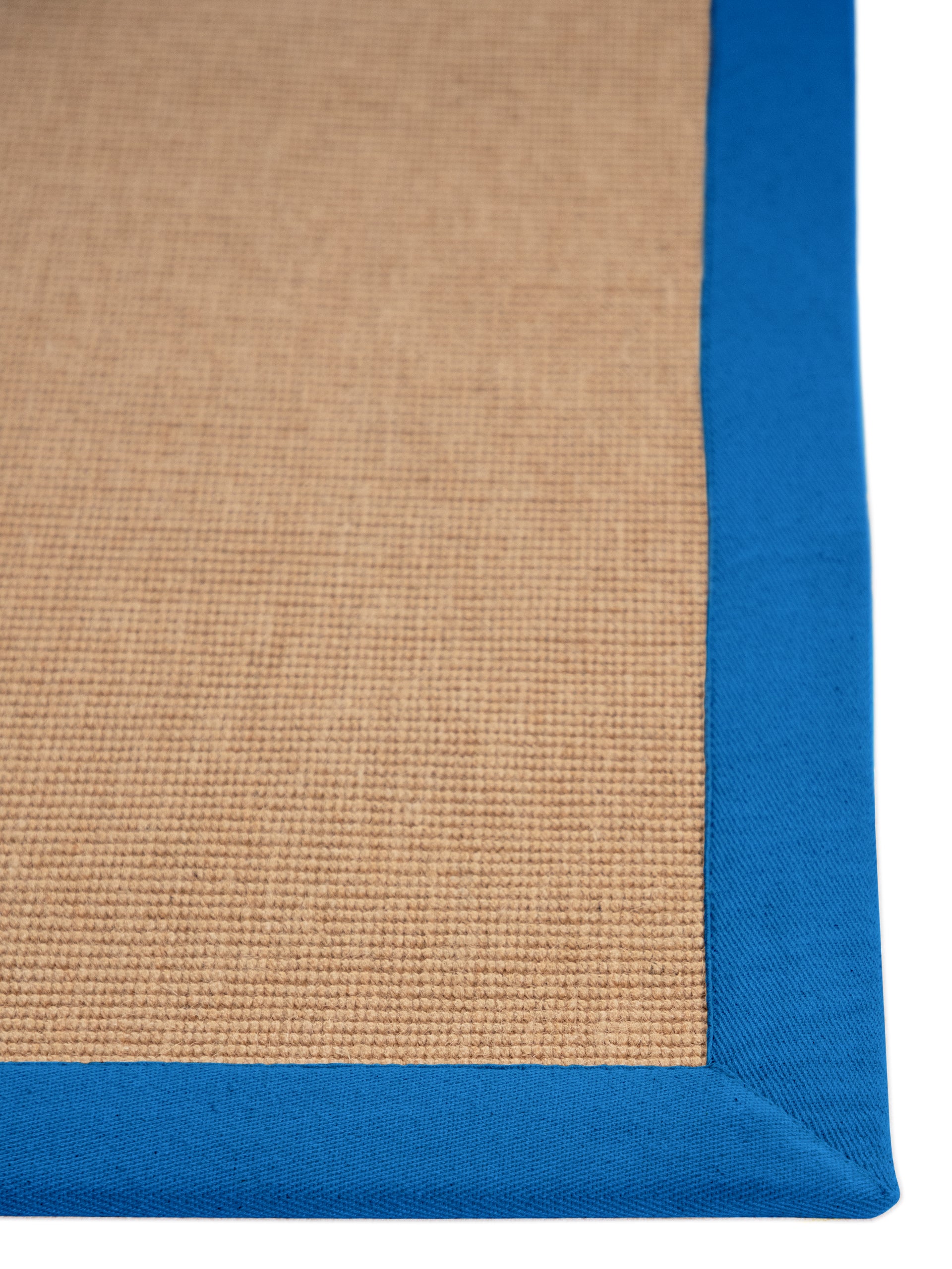 Sisalteppich Blau aus Sisal/Jute
