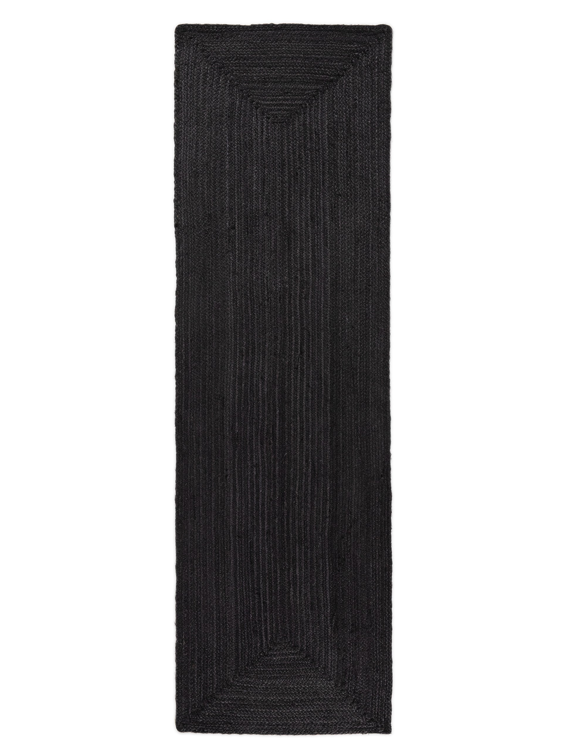 Juteteppich Nele Läufer Anthrazit aus Sisal/Jute